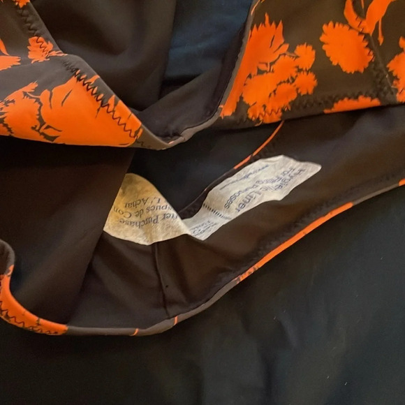 GANNI Recycled Matte Bikini Bottoms in Phantom NWT Size 44 - Picture 8 of 11